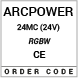 AP24MC (24V) RGBW CE