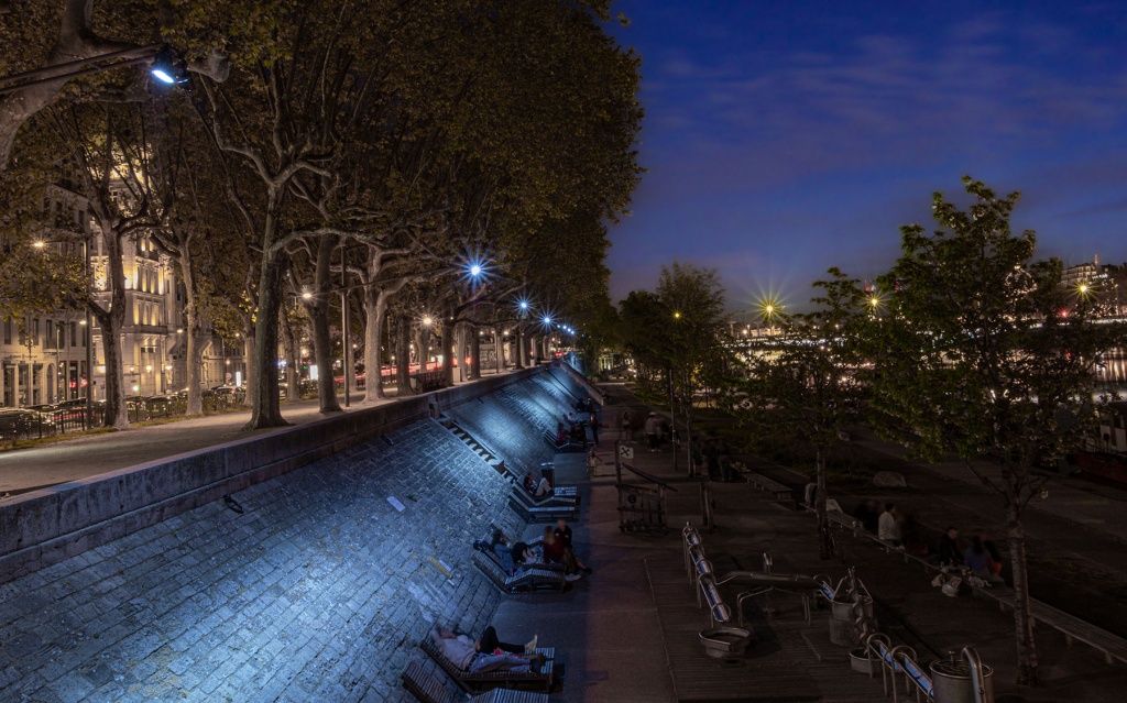 Lyon Riverbank Installation