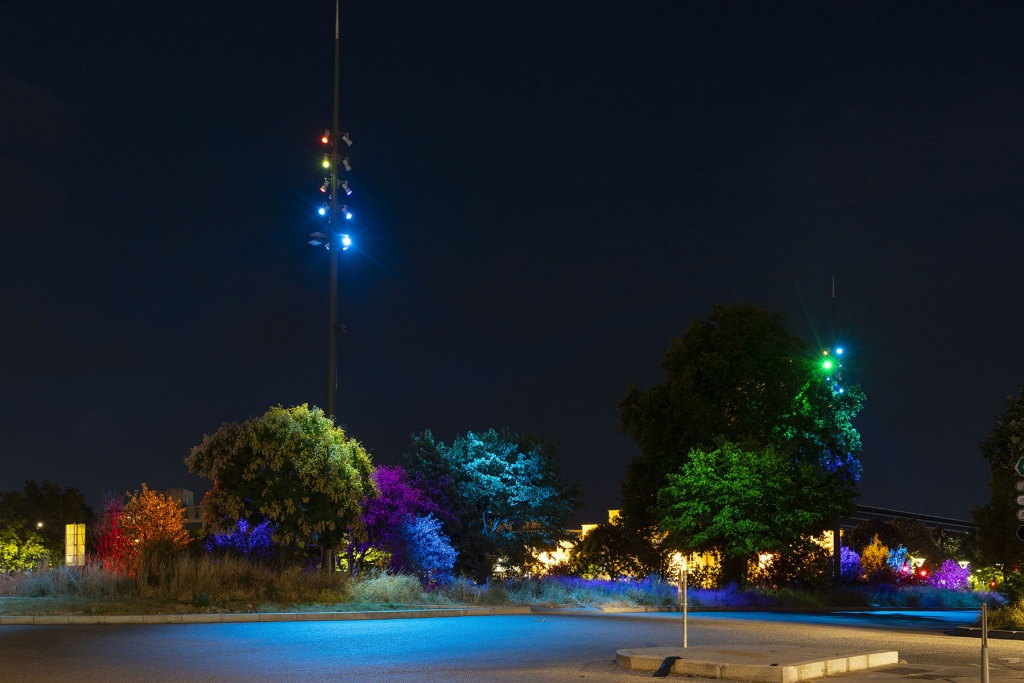 Anolis Helps Re-Light Gerland Park in Lyon