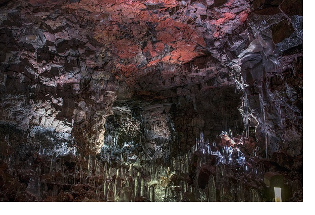 Anolis light lava tunnel in Iceland