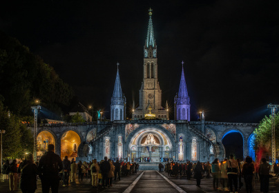 rosary Basilica Lourdes